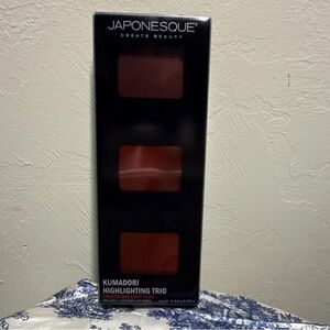 Japonesque Kumadori Highlighting Trio - Red and Brown
